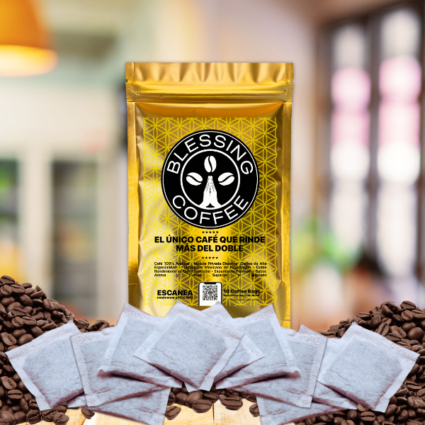 Pack de 10 Coffee Bags Blessing Coffee